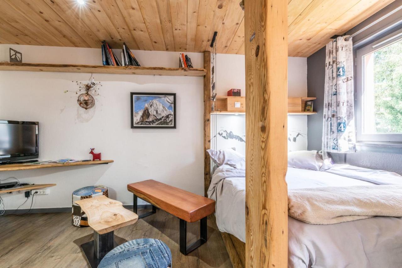 Modern Apt With Mont-Blanc View Chamonix Exteriér fotografie